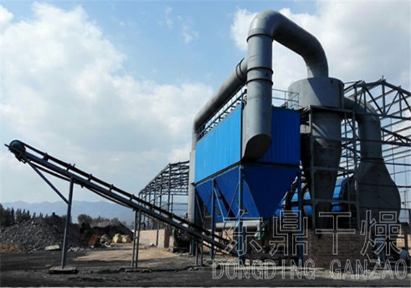 福偉煤泥烘干機現場